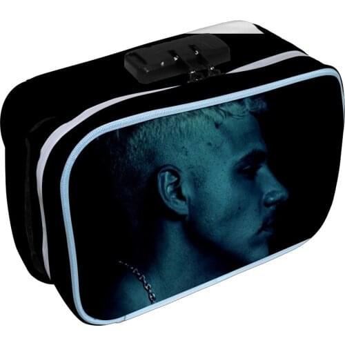 PLK Oxford cloth 3D printing Deodorant Tobacco Bag Storage Bag Cosmetic Bag