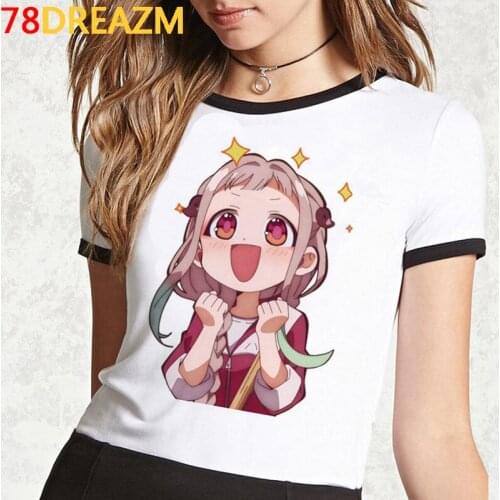 Toilet Bound Hanako Kun t shirt tshirt female plus size graphic tees women white t shirt ulzzang 2021 t-shirt couple clothes