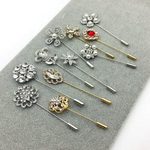 SHARPPIN Women Pins and Brooches Fashion Rhinestone Hijab Scarf Clips Womens Accessories