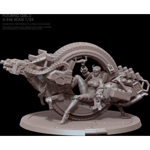 1/24 Resin figure model kits DIY toy self-assembled A-546