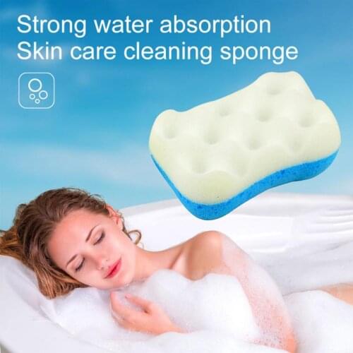1Pcs Soft Bathing Sponge Natural Sea Skin Care Baby Or Lady Body Cleaning Shower Bath Brush Comfortable Sponge Bathroom Brush