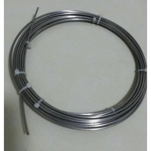 5 meters, 2mm Thickness Ta2 Ti Wire Industry Experiment DIY weldingTitanium wire