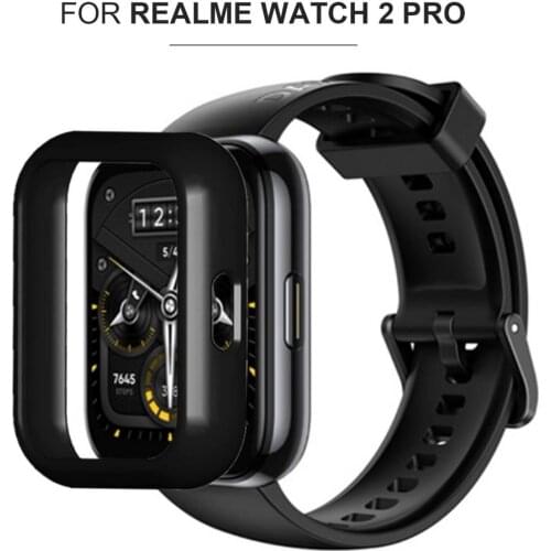 Watch Case For Realme Watch 2 Pro Protective Cover Full Screen Protector Shell PC Colorful Cases Edge Frame Smartwatch Accessory