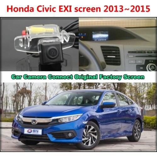 For Honda Civic EXI screen 2013 2014 2015 Car Camera Connected Original Screen Monitor and Rearview Camera Original car screen