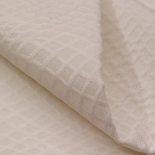 Customized high-grade embossed mesh fashion clothing shorts high-grade fabrics high-end dress brocade DIY lace jacquard fabric