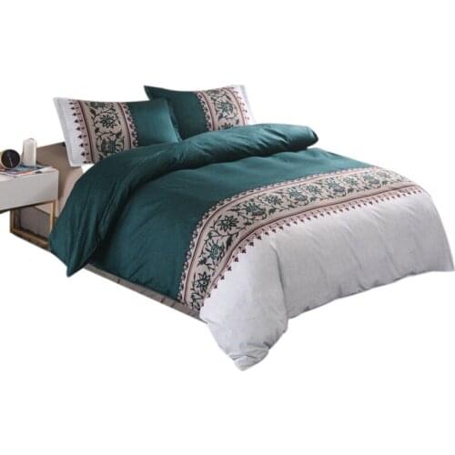 3D Boho Bedding Printed Comforter Sets King Twin Size Luxury Bed Linen Duvet Cover Sheet Set Home Textiles