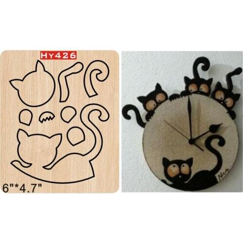 Cat wooden die cutting dies Suitable for common die-cutting machines in the market