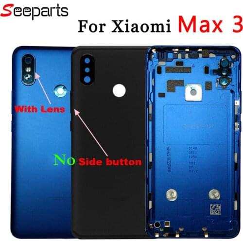 Xiaomi Mi MAX 3 Battery Cover Rear Door Back Housing Case Middle Chassis Replacement Parts For Max Xiaomi Mi Max 2 Battery Cover