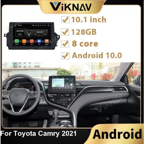 Android multimedia player Car Radio For Toyota Camry 2021 Car GPS Navigation Car DVD Automotivo stereo receiver touch Screen