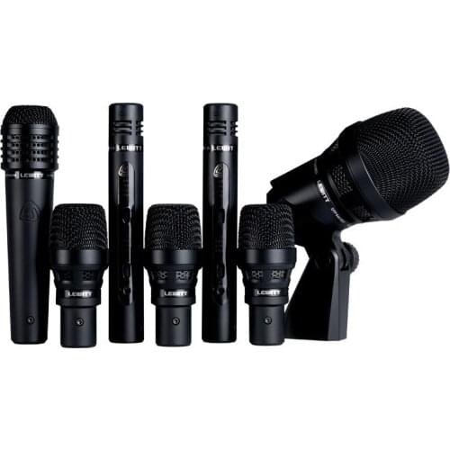 LEWITT DTP Kit 7 Pro instruments Microphone drum and percussion microphones and mounts for home recording and studio recording