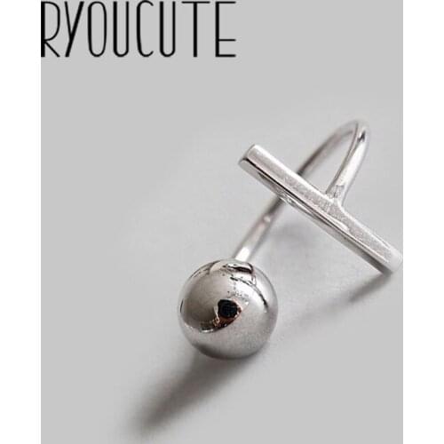 New Charming Open Ball Lines Ring for Women Vintage Boho Party Rings Gothic Punk Jewelry Gifts for Girls 2021