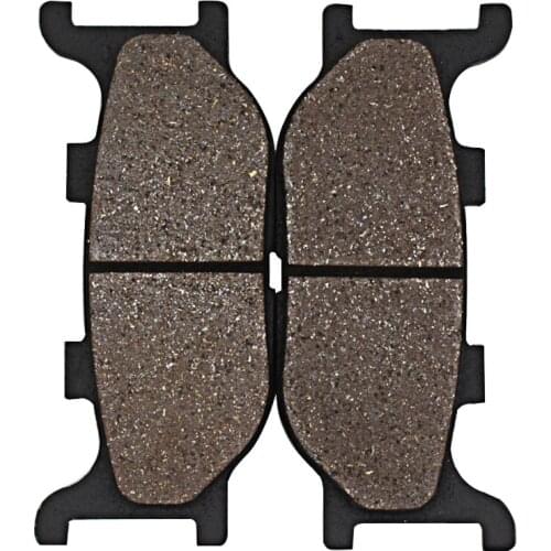 Cyleto Motorcycle Front Brake Pads for YAMAHA SR 125 SR125 97-03 TZR150 2000 CP250 05-08 XV 250 XV250 Virago 95-00 XVS 250 01-04