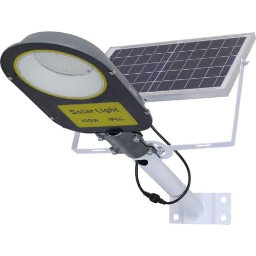 Remote Control Solar Led Street Light Outdoor DC12V 100W Waterproof Solar Lightings Garden Park Lot Lamp Spotlight Floodlight