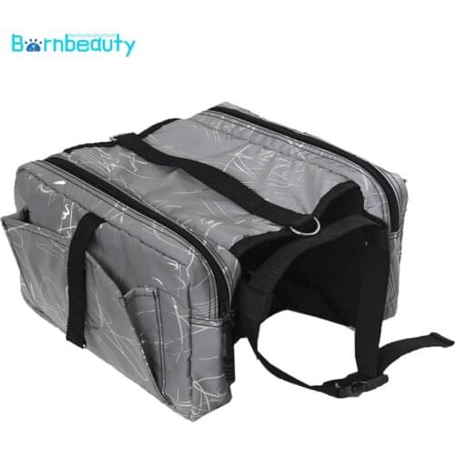 Pet Dog Saddlebags Pack Reflective Hound Travel Camping Hiking Backpack Saddle Bag for Small Medium Large Dogs Pet Carrier Bag