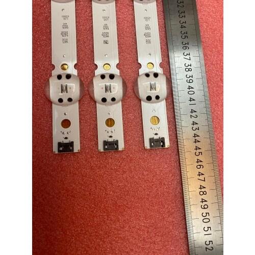 New 3 PCS LED Backlight strip for LG 43LK6100PLB SSC_43LK61(LGD) _5LED_SVL430A60 SSC_Trident_43LK61 EAY63992401 HC430DUN-SLUR2