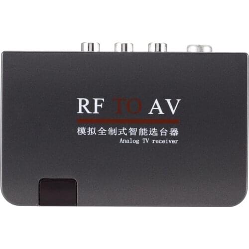 TV Receiver Easy Operation Analog Modulator Home Use Converter RF To AV Stable Signal High Efficiency Easy Operation