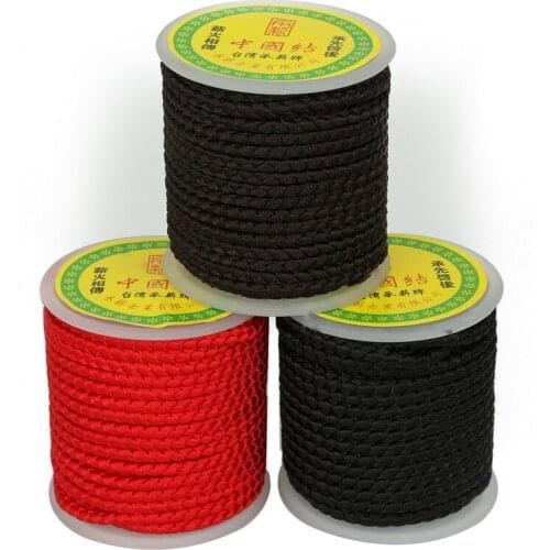 Factory Price 4mm Diameter Dragon Scale Cord Chinese Knot Cord Macrame Rope Bracelet Thread String DIY Jewlery Craft