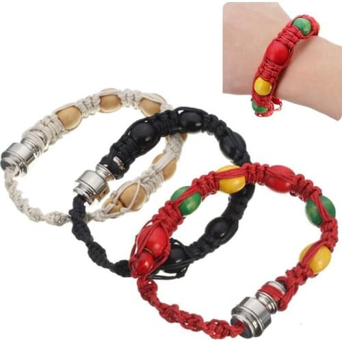 1pc Portable Bracelet Smoking pipe Natural Hemp Rope Bracelet Pipe for Smoking smoke Cigarette Machine Smoking Accessories