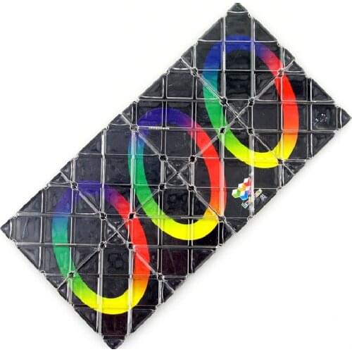 8 Panels Puzzle Cube Magic Folding Twisty Classic Toys For children Professional Magico Folding Cubo