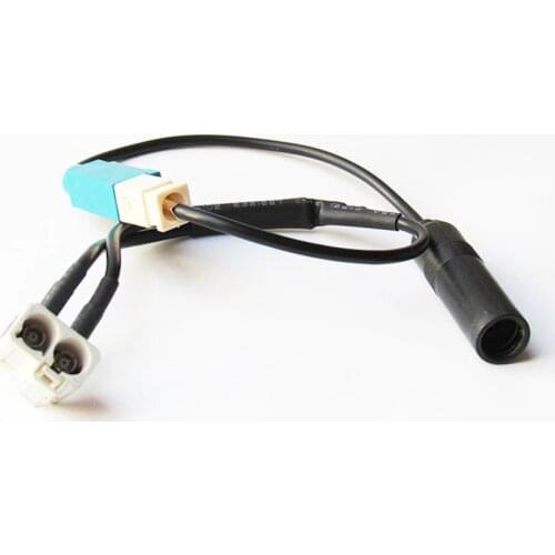 Car Radio Antenna Adapter Fakra Port Transfer Cable For VW Volkswagen Radio RNS510 RCD510