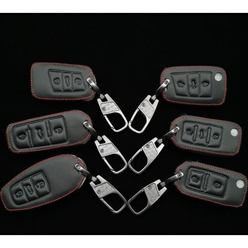 High Quality Key Case Cover For Vw Golf Bora Jetta Polo Passat Skoda Superb Octavia Fabia Seat Ibiza Leon Remote Protective She