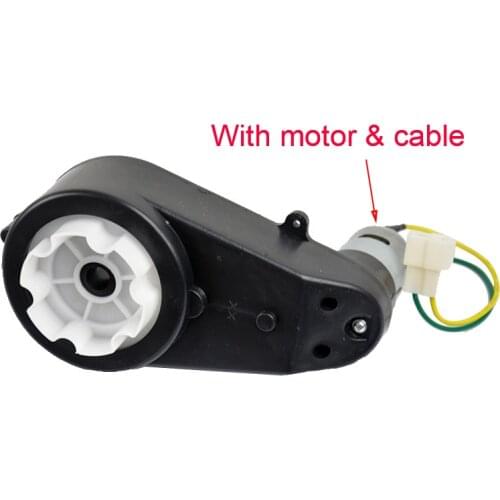 Children Electric Car Motorcycle Drive Gearbox Motor Assembly 6V/12V RS390/RS550 Six Plum Flower Gear Box High Power Fast Speed