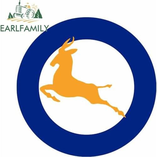 EARLFAMILY 13cm x 12.8cm for South African Roundel Car Sticker Creative Scratch-Proof Decal Auto Windshield Car Door Protector
