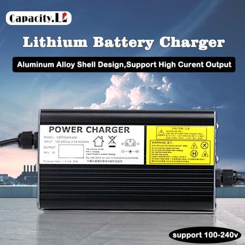 Capacity Li 12v 14.6V 20A Charger Aluminium Case For Lifepo4 Batteries EU UK US AU