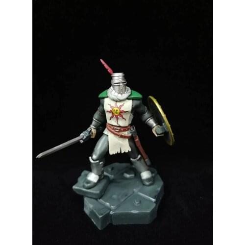 Dark Soul Solaire Figure Black Knight Solaire of Astora Dark Souls 10CM PVC Action Figure Collectible Toy
