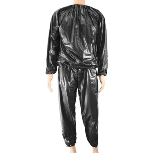 Body Building Fitness Hat Sauna Clothes Lose Weight Keep Slimming Waterproof Gym Exercise Training Workout Hooded Suit #88341