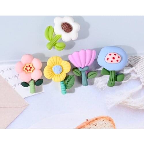 20pcs/lot Fashion Flower Flat back Resin Cabochons Scrapbooking DIY Jewelry Craft Decoration Accessorie