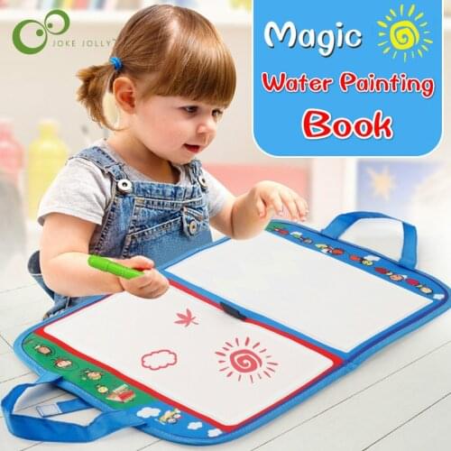 1Set Reusable Magic Water Drawing Book Coloring Doodle & Magic Pen Drawing Toys Early Education For Kids Birthday Gift ZXH