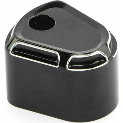 Motorcycle CNC Aluminum Black Dash Ignition Switch Cover for Harley Electra Glides 2006-2013 Tri-Glides 2009-2013