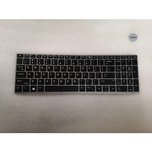 NEW Laptop Keyboard for HP Elitebook 850 G5 755 G5 zbook 15u G5 US backlit