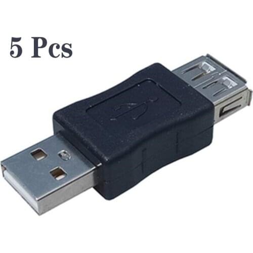 New USB2.0 Adapter Converter USB Male to Female Adapter for Computer Tablet USB to USB Adapters