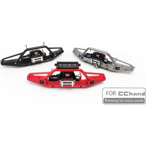 NEW METAL SOILD front Bumper for SCX-10 II 90046 1:10 CChand SCX10 90046/90047 cherokee