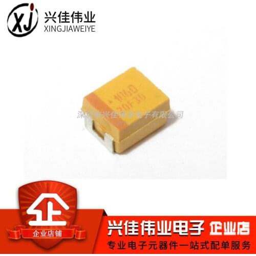 Original 20pcs/ 3528B 20V 10UF ±10% TAJB106K020RNJ 1210 Tantalum Capacitor