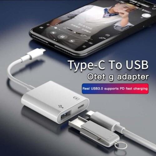MH360 / MH361 USB 3.0 Type-C To USB OTG Adapter With Power U-Disk Mouse Keyboard Data Transfer Converter Camera Adapter