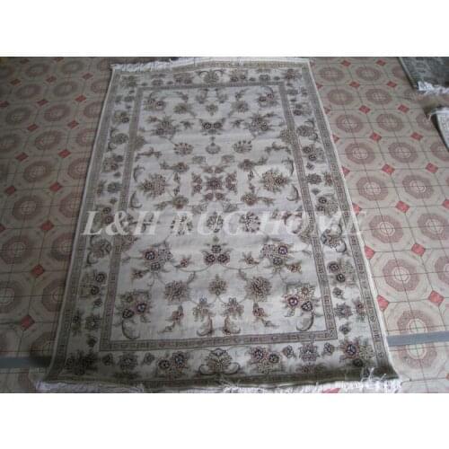 Free shipping 4'x6'160 Line Persian carpet 100% New Zealand wool and handmade, space dyed yarns