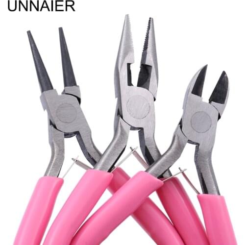 UNNAIER handmade jewelry diy special tool cutting pliers mini compact pliers