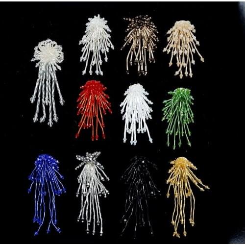 Clothes hanging tassels clothes decoration beaded stickers clothing accessories patch bags earrings jewelry accessories