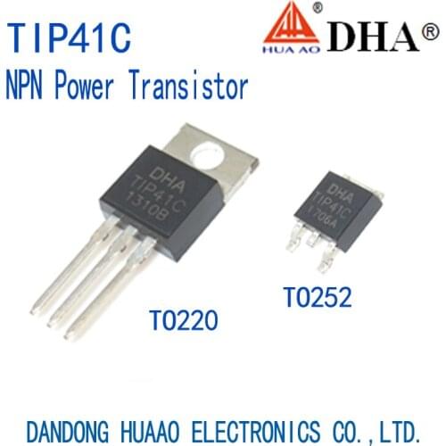 TIP41C NPN Power Transistor TO-220 TO-263 TO-252