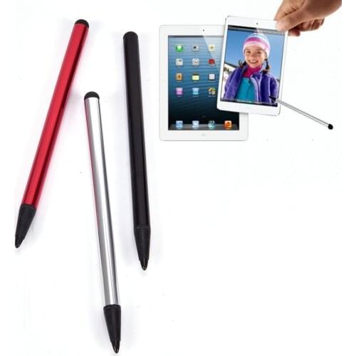 HOT 2 in 1 Capacitive Resistive Pen Touch Screen Stylus Pencil for Tablet IPad Cell Phone PC Capacitive Pen High Quality