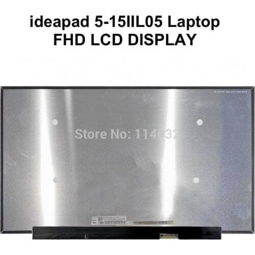 15.6" FHD LCD matrix for Lenovo laptop ideapad 5-15IIL05 Laptop Ultrabook 5D10W69936 eDP 30 Pins IPS 1080P A++ NV156FHM N69 V8.0