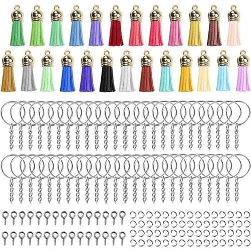 36mm Leather Color Tassel Suit for Keychain Straps DIY Accessories T21F