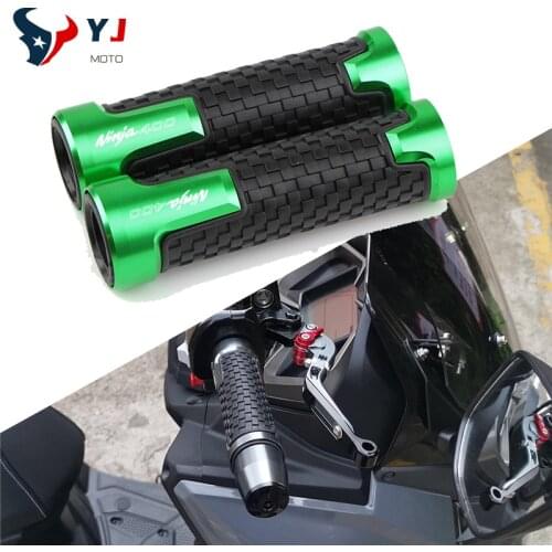 For KAWASAKI Ninja400 Motorcycle Accessories 7/8'' 22MM High Quality Universal Anti-Skid Rubber Hand End Grips Handle Bar