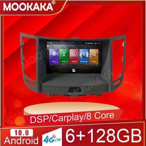 Android 10.0 Tesla Screen For Infiniti Fx35 2009-2013 Car GPS Navigation Head Unit Multimedia Player Auto Stereo Radio Recorder