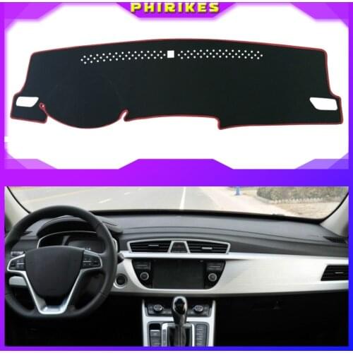 For GEELY Atlas 2016 2017 2018 Car Dashboard Cover Mat Pad Sun Shade Instrument Protect Carpet Accessories