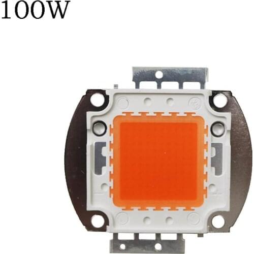 Deep Red LED CHIP 1W/3W 10W/20W/30W/50W/100W Led Grow Chip.Epistar led chip full spectrum 400nm-840nm for indoor plant grow 1PCS
