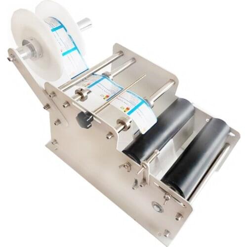 Cheapest good quality manual round bottle labeling machine sticker labeler for sale